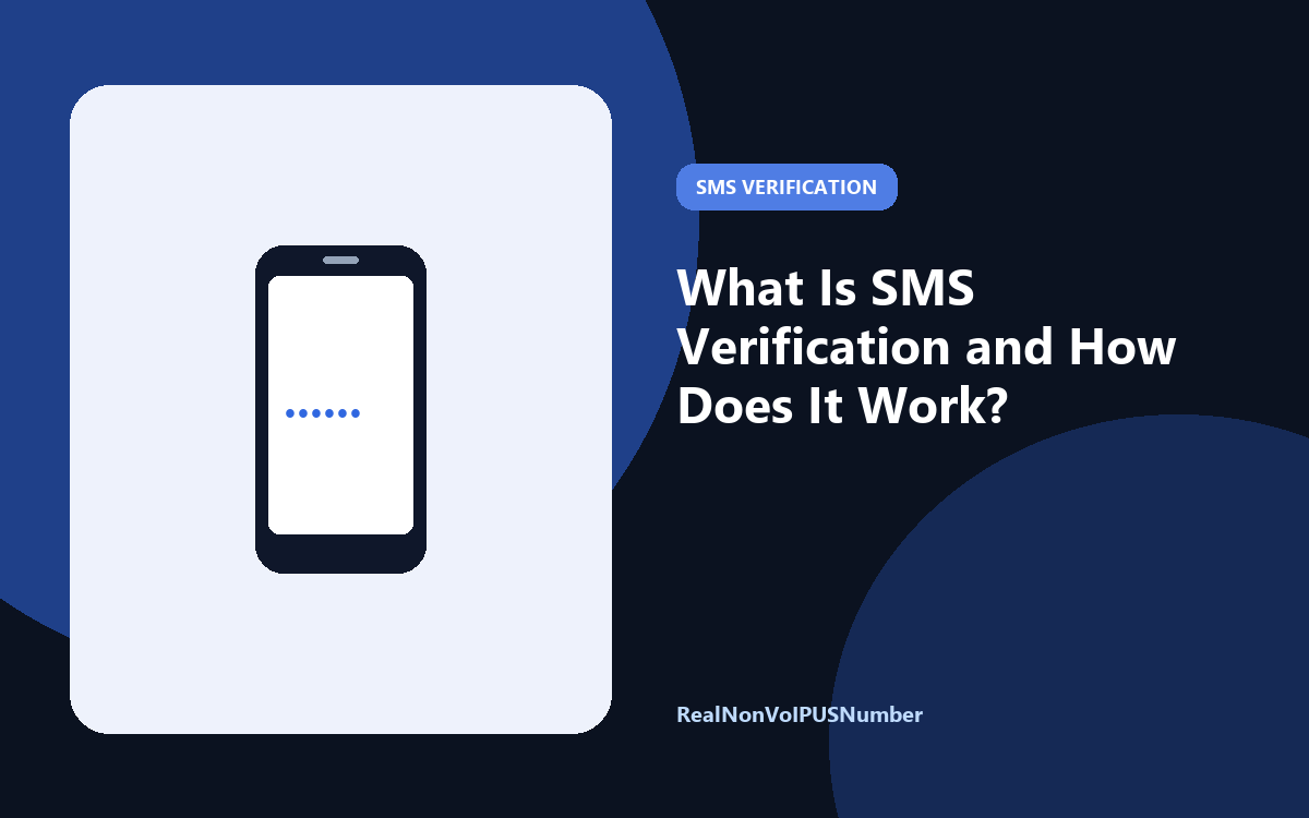 Illustration of a phone receiving a one-time SMS verification code